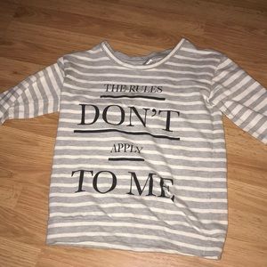 Rules don’t apply!